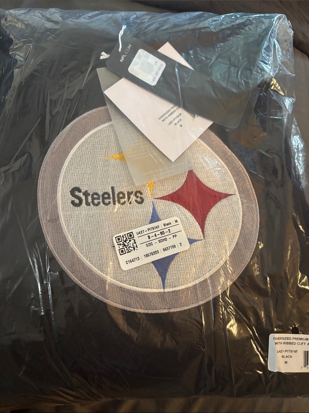 Woman’s nwt steeler hoodie - Picture 3 of 3